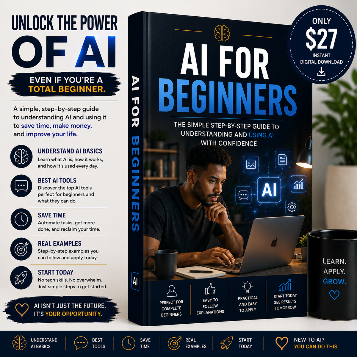 AI for Beginners book cover