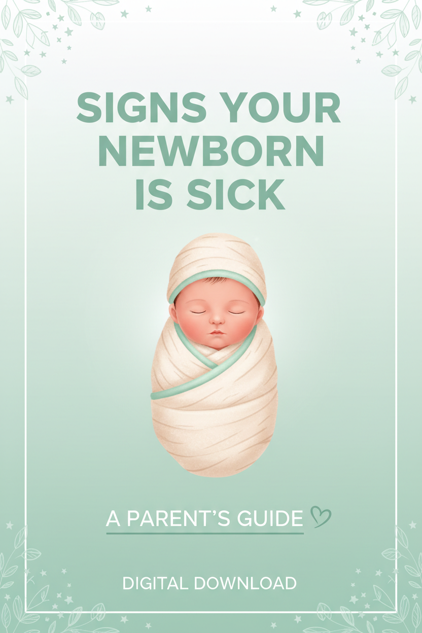 Signs Your Newborn Is Sick